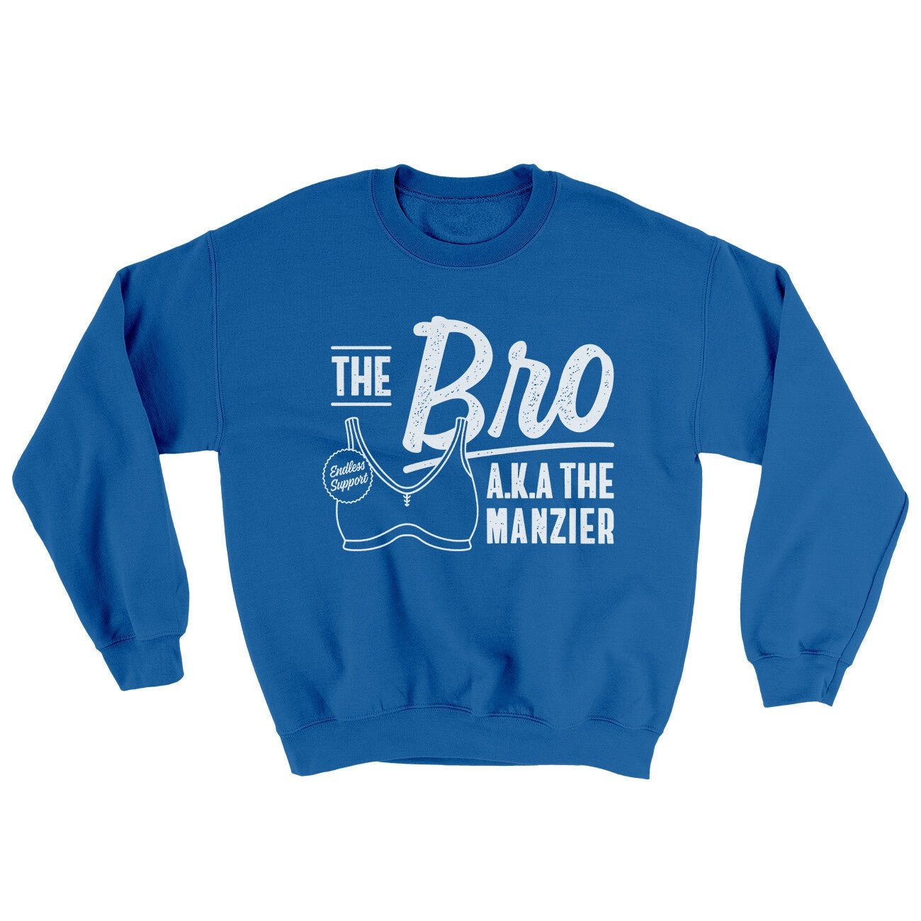 The Bro Aka Manzier Ugly Sweater - Men's Crewneck Sweatshirt