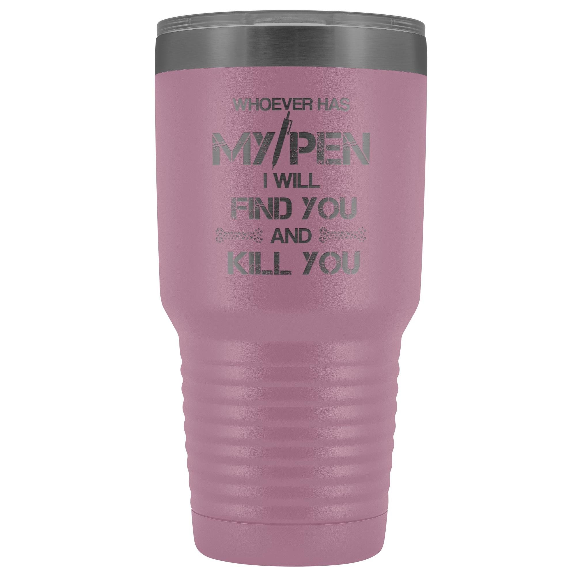 Vet Tech My Pen Joke 30 oz Vacuum Insulated Stainless Steel Tumbler