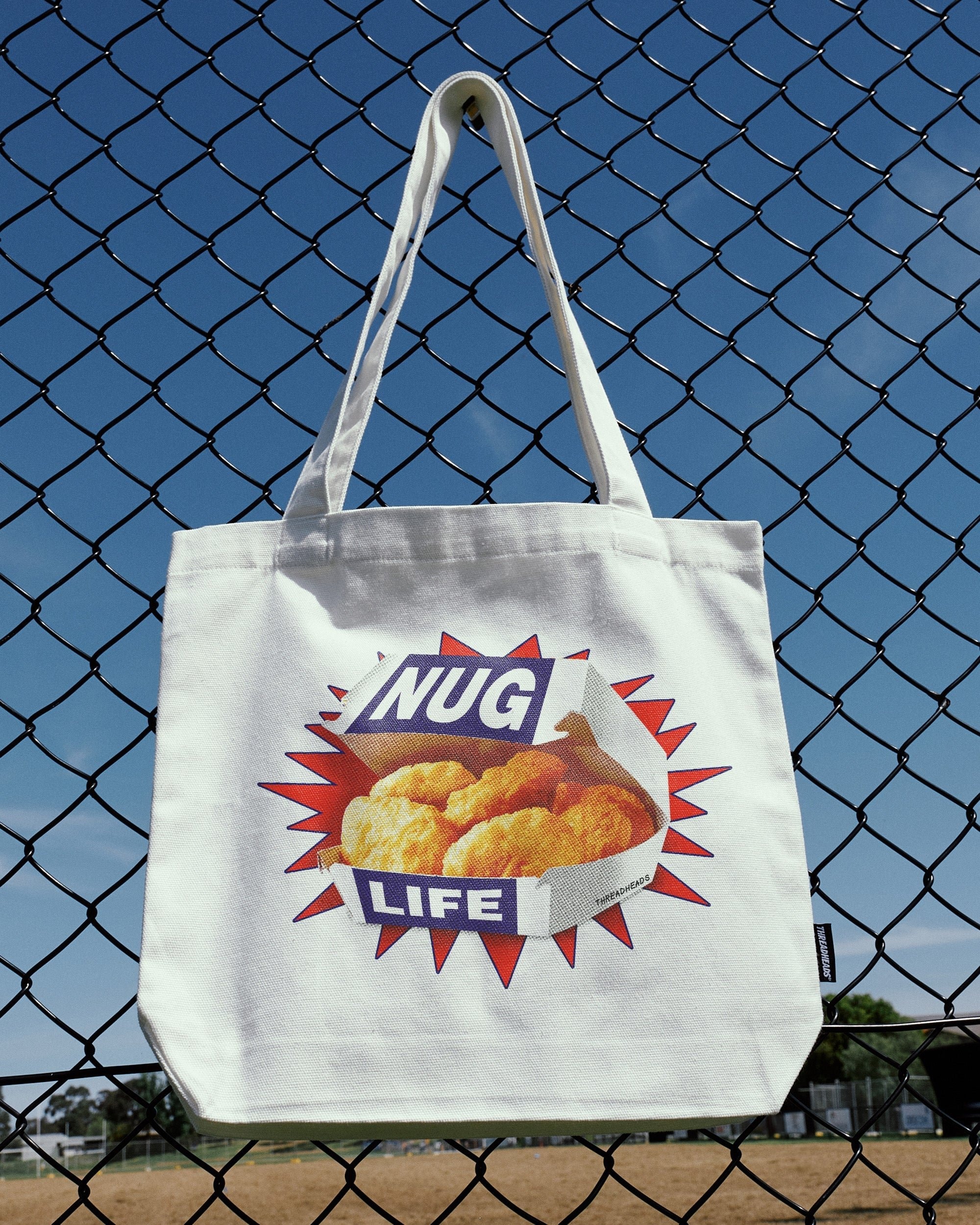 Nug Life Tote Bag - Premium 100% Cotton Canvas with Reinforced Straps
