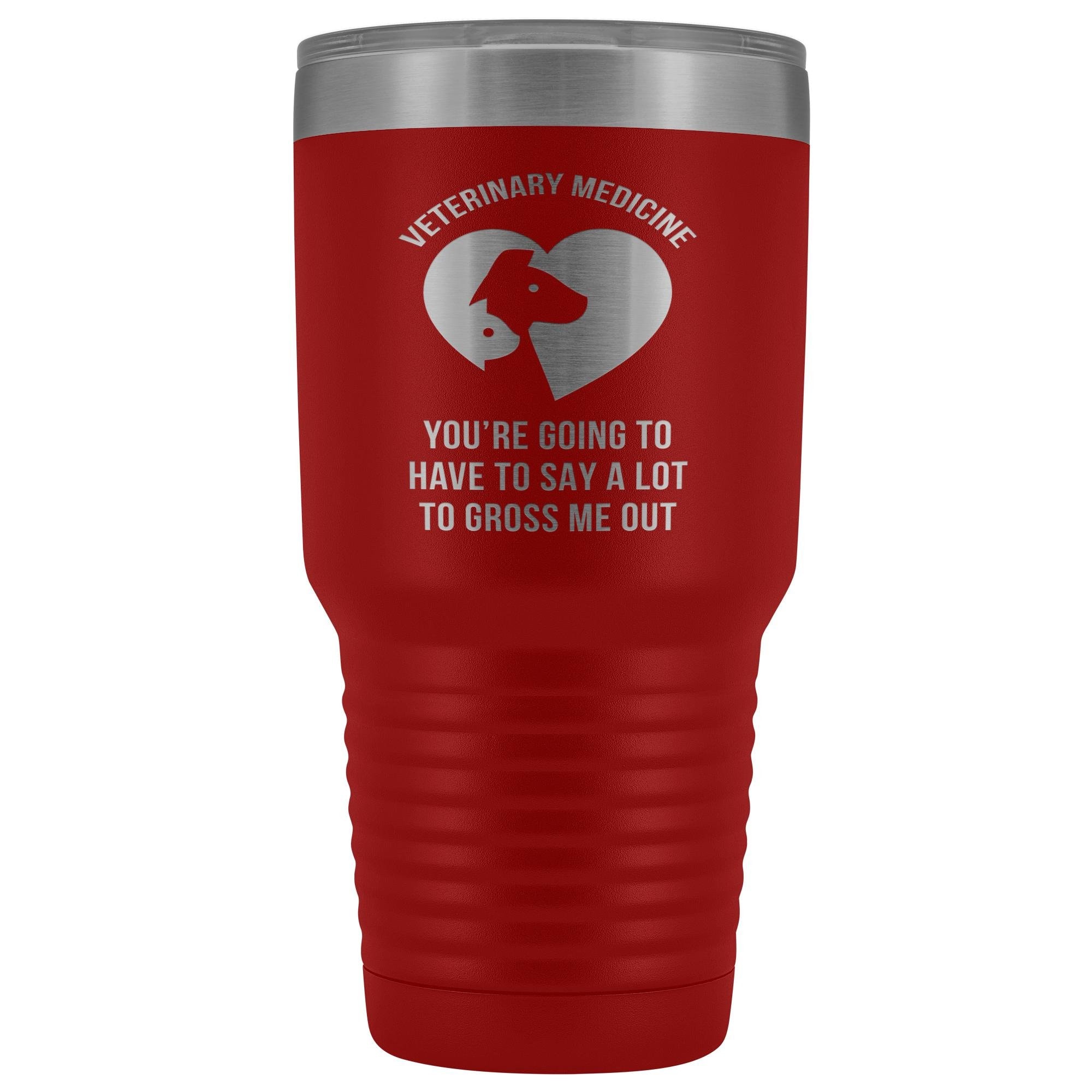 30oz Polar Camel Vacuum Tumbler Veterinary Medicine Design
