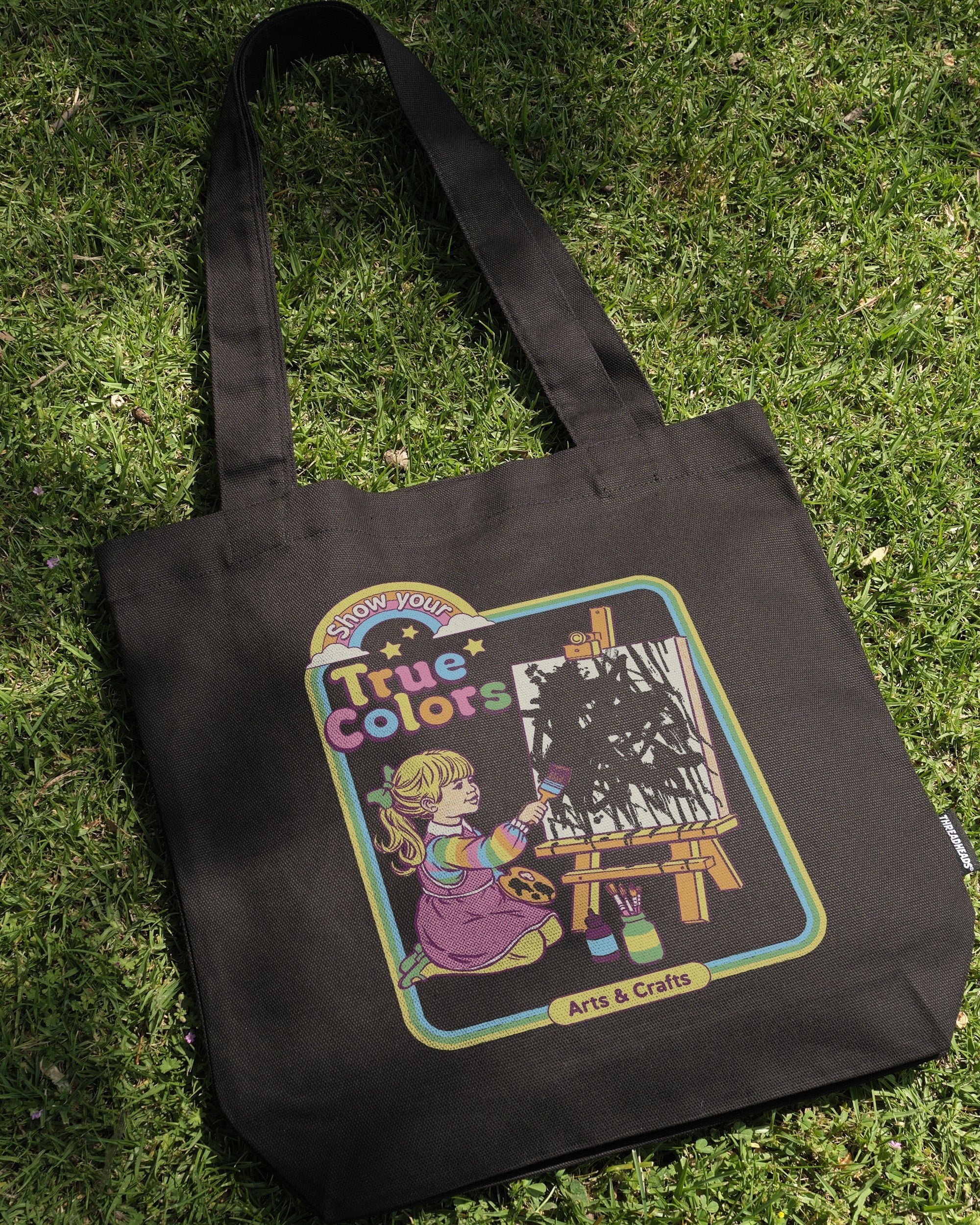 True Colors Tote Bag by Steven Rhodes - Premium 100% Cotton Canvas